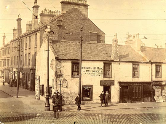 Улица Westmuir в Глазго, Шотландия. Фотография сделана в 1912 году