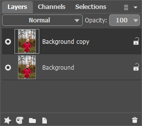 Making a Copy of the Background