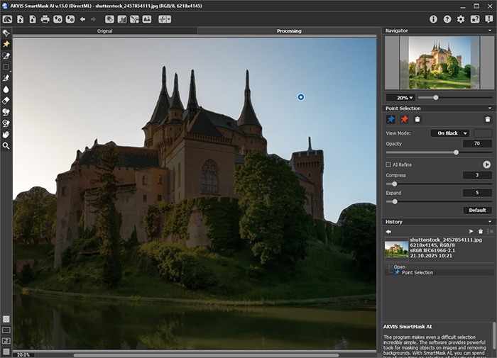 Selezione con punti Selezione con punti