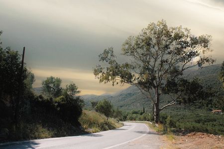 Paesaggio con lo sfondo 2