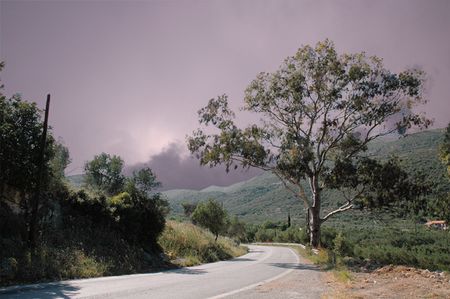 Landschaft mit Hintergrund 4