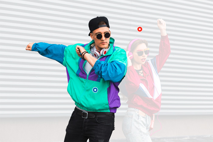 Selección de un objeto mediante puntos