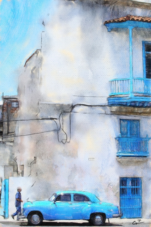 Effet de peinture à l'aquarelle