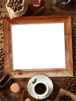Molduras: Pacote de café