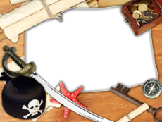 Bilderrahmen : Piratenwelt