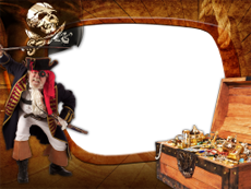 Bilderrahmen : Piratenwelt