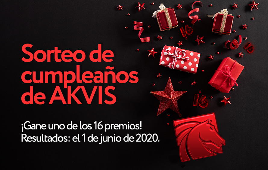 Sorteo de cumpleaños de AKVIS 2020