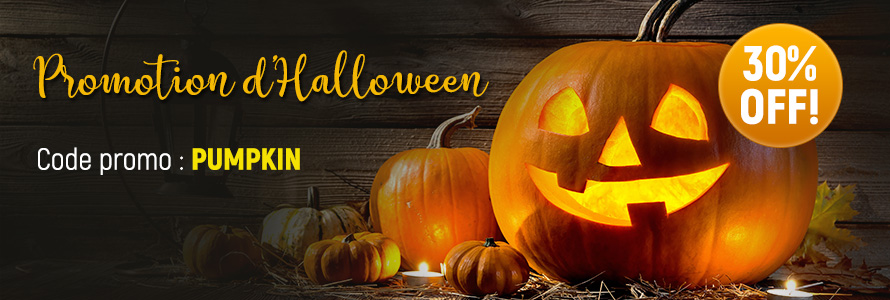 Promotion d'Halloween 2018