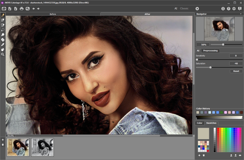 AKVIS Coloriage AI 15.6