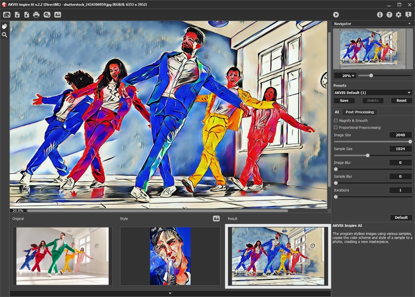 AKVIS Inspire AI 2.2