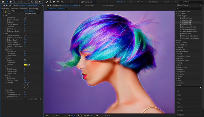 AKVIS Neon Video 1.3