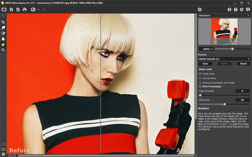 AKVIS Noise Buster AI 13.0