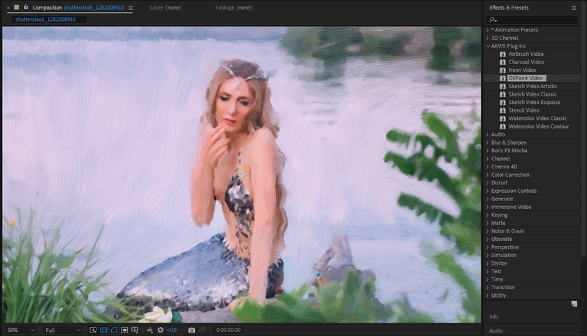 AKVIS OilPaint Video 1.1