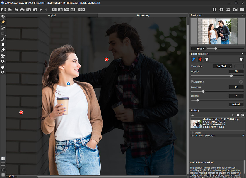 AKVIS SmartMask AI 15