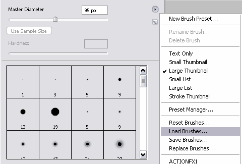 Load brushes